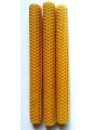Kerze aus Virgin Wax. 20 x 2 Zentimeter