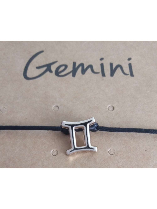 Attraktives Armband Zeichen Zwillinge