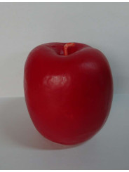 Rote Apfelkerze