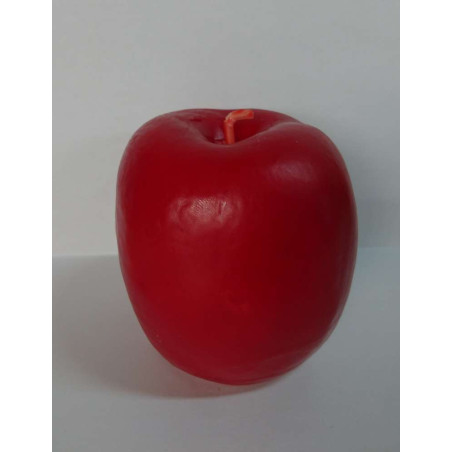 Rote Apfelkerze
