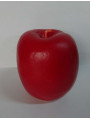 Rote Apfelkerze