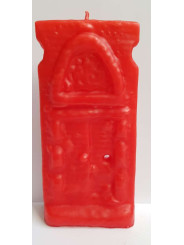 Rote Türöffner-Kerze.