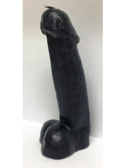 Schwarze Kerze Phallus (Penis) 18cm