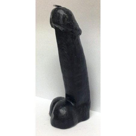 Schwarze Kerze Phallus (Penis) 18cm