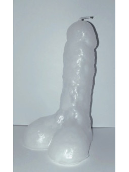 Kleine weiße Kerze Phallus ( Penis ) 13cm