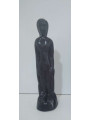 Große Schwarzer Mann Kerze 19cm