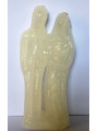 Hochzeit Kerze Weiß Mann-Frau 17cm