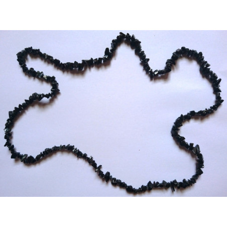 Onyx Mineralien-Chip Halskette 90cm