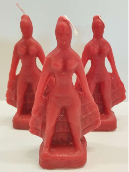 Pomba Gira 7 Saias Rote Kerze