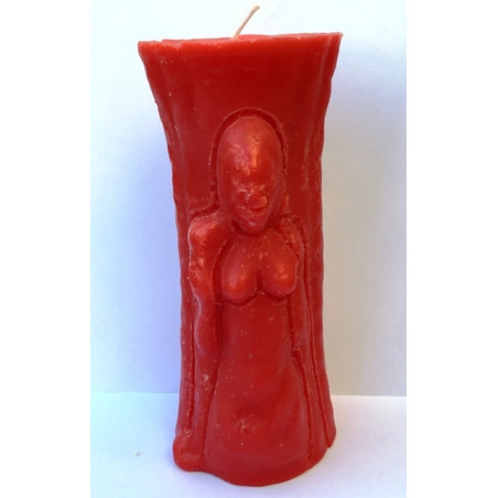 Kerze Figur Boralbor Rot 15x6cm