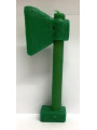 Grüne Axt Kerze. 20 Zentimeter