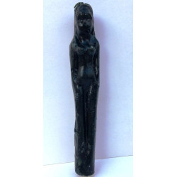 Frau Form Schwarz Kerze, 20X2