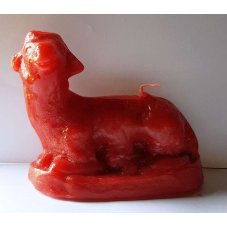 Wachsfigur Rotes Lamm, Dominate Tame in Love