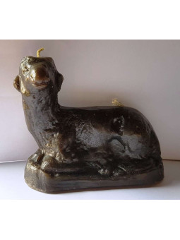 Wachsfigur Schwarzes Lamm, Beherrsche zahme Feinde