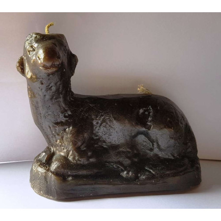 Wachsfigur Schwarzes Lamm, Beherrsche zahme Feinde