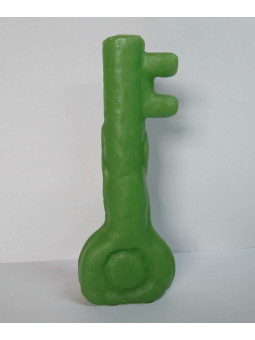 Grüne Schlüsselkerze. 18 Zentimeter