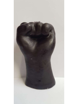 Black Fist Kerze. 10 Zentimeter