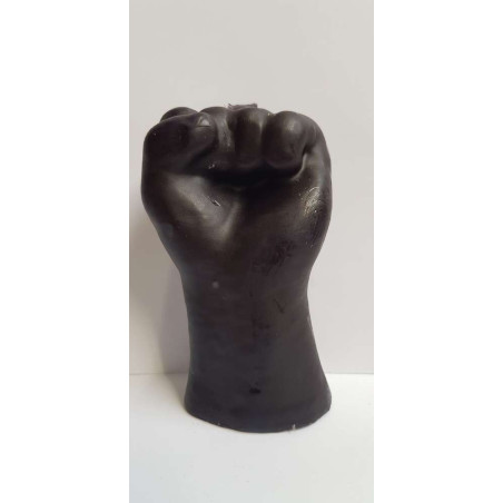 Black Fist Kerze. 10 Zentimeter