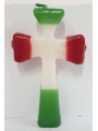 St.-Georgs-Kreuz Kerze 3 Dochte. 15,5cm