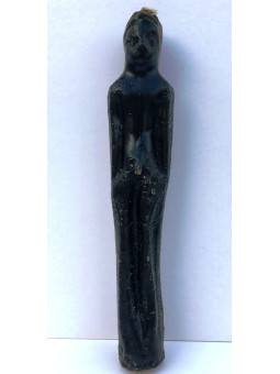 Schwarz Kerze Mann Form, 20X2