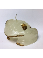 Weiße Glücksfrosch-Figur, Glück im Allgemeinen