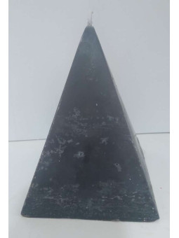 Schwarze Pyramide Kerze, 10cm Basis x 13cm Höhe, Anti-Negativitäten Straßenöffner