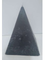 Schwarze Pyramide Kerze, 10cm Basis x 13cm Höhe, Anti-Negativitäten Straßenöffner