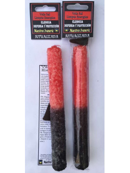 Ritualisierte Salzkerze, Eleggua, Verteidigung und Schutz