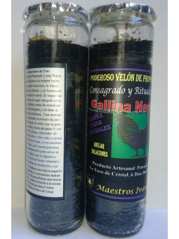 Black Hen SpeziellePetition Kerze, Annular Salaciones