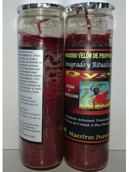 Spezielle Oya, Hilfe und Schutz Petition Kerze