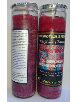 Sonderpetition Kerze Tapa Mouths, stopft dem Klatsch das Maul