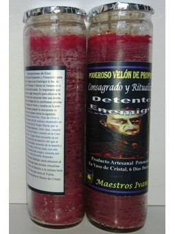 Spezielle Feind-Stopp-Petitionskerze.