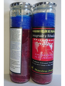 Besondere Petition Kerze Domino Frau, dominieren, binden, binden