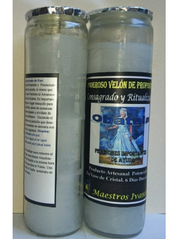 Spezielle Obatala-Petitionskerze. Bitten um Hilfe