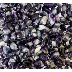 Kieselsteine Amethyst Kleine Gebändert 1cm bis 2cm