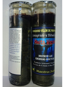 Spezielle Petitionskerze zur Beseitigung von Süchten. Süchte brechen