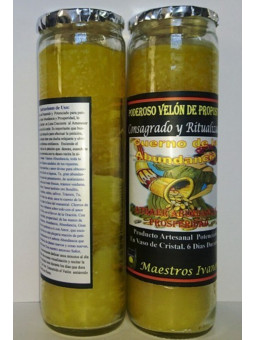 Besondere Petition Horn of Abundance Kerze, die Glück und Wohlstand anzieht