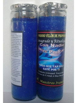 Besondere Petitionskerze Mit niemandem sonst wirst du sein, so allein wird für dich sein