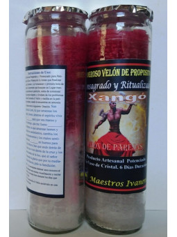 Besondere Xangó-Petition Kerze. Vereiniger von Paaren