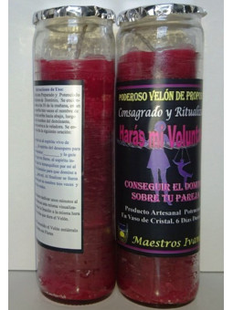 Sonderbitte Kerze Du wirst meinen Willen tun