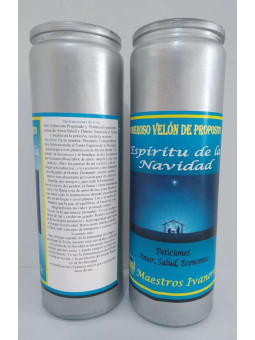 Mächtige Zweckkerze Geist der Weihnacht.