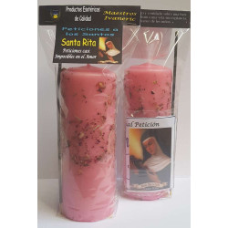 Santa Rita Kerze, Fast unmögliche Liebeswünsche