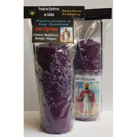 Die Kerze des heiligen Cyprian, Peticiones Romper Magias, Hechizos