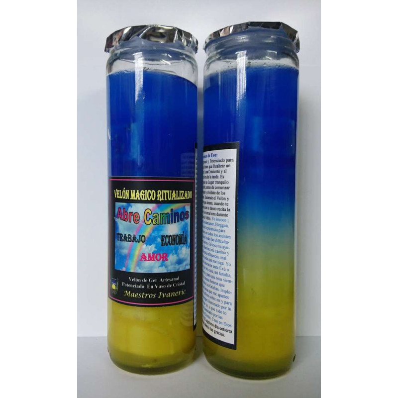 Magische Gel-Kerze, Öffnet Wege