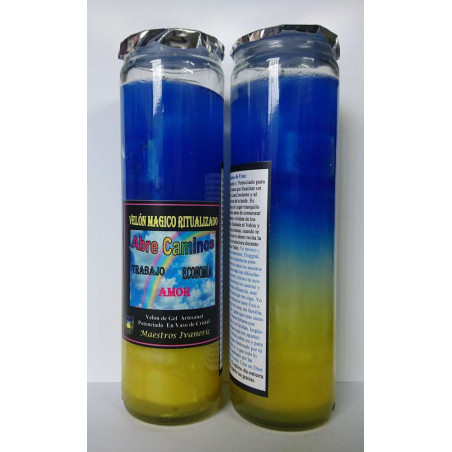 Magische Gel-Kerze, Öffnet Wege