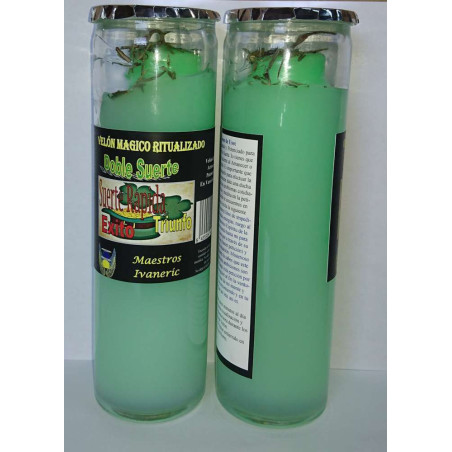 Double Luck Magische Gel Kerze