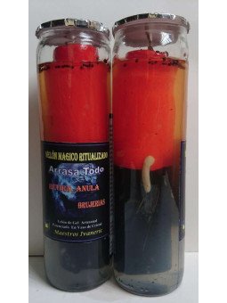 Magische Gel-Kerze, alles auslöschen, gegen Hexerei