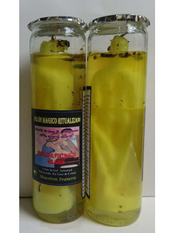 Magische Gel-Kerze, Honig der Liebe, Beziehung stärken