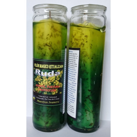 Magische Gel-Kerze, Ruda