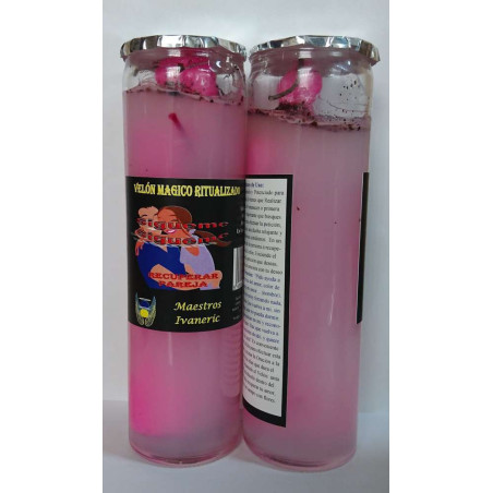 Magische Gel-Kerze, Sigueme, Sigueme, Recuperar Pareja, Pareja wiederherstellen